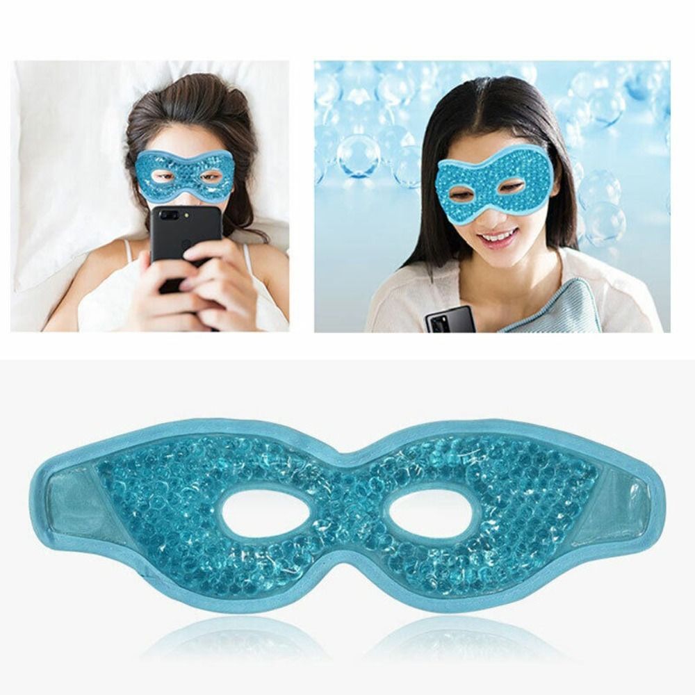 Eye Mask Heated - Comfortabel herbruikbaar koelgel oogmasker PVC koudetherapie