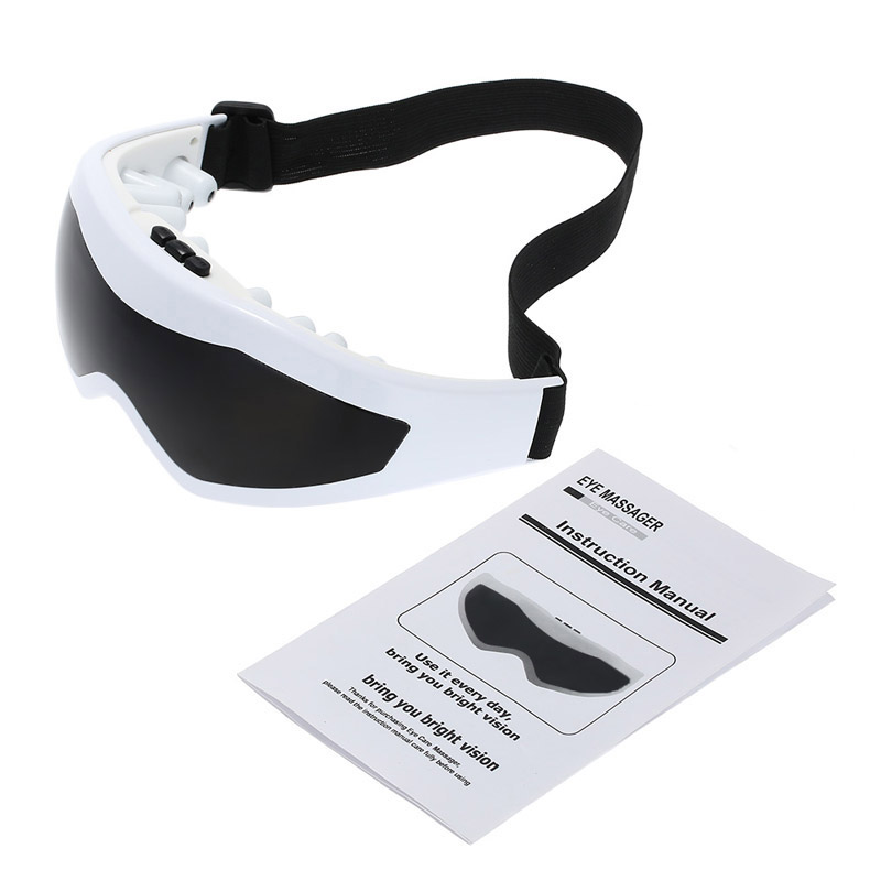 Eye Mask Heated - Elektrisch Oogmassagemasker Migraine Oogzicht Verbetering Voorhoofd