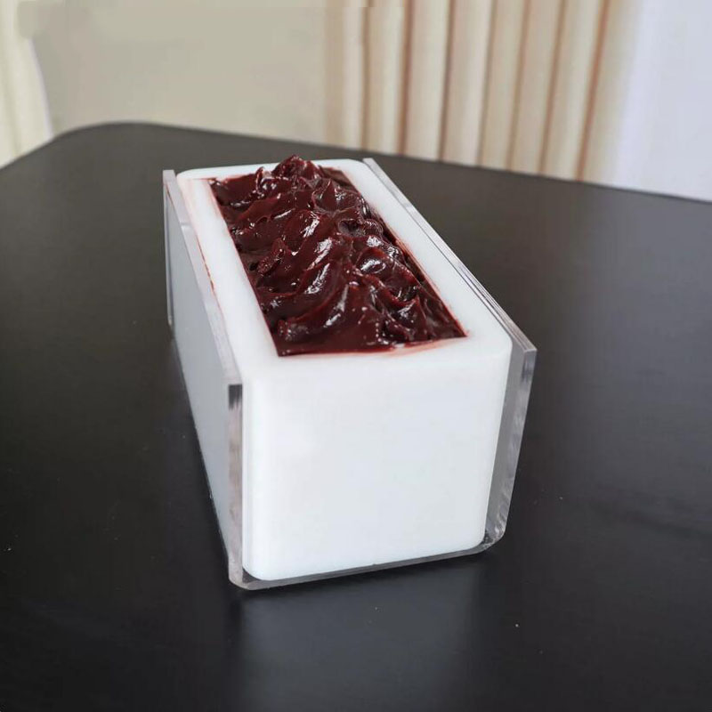 Bath Bomb Mold - Flexibele siliconen zeepvorm met acrylframe, 600g
