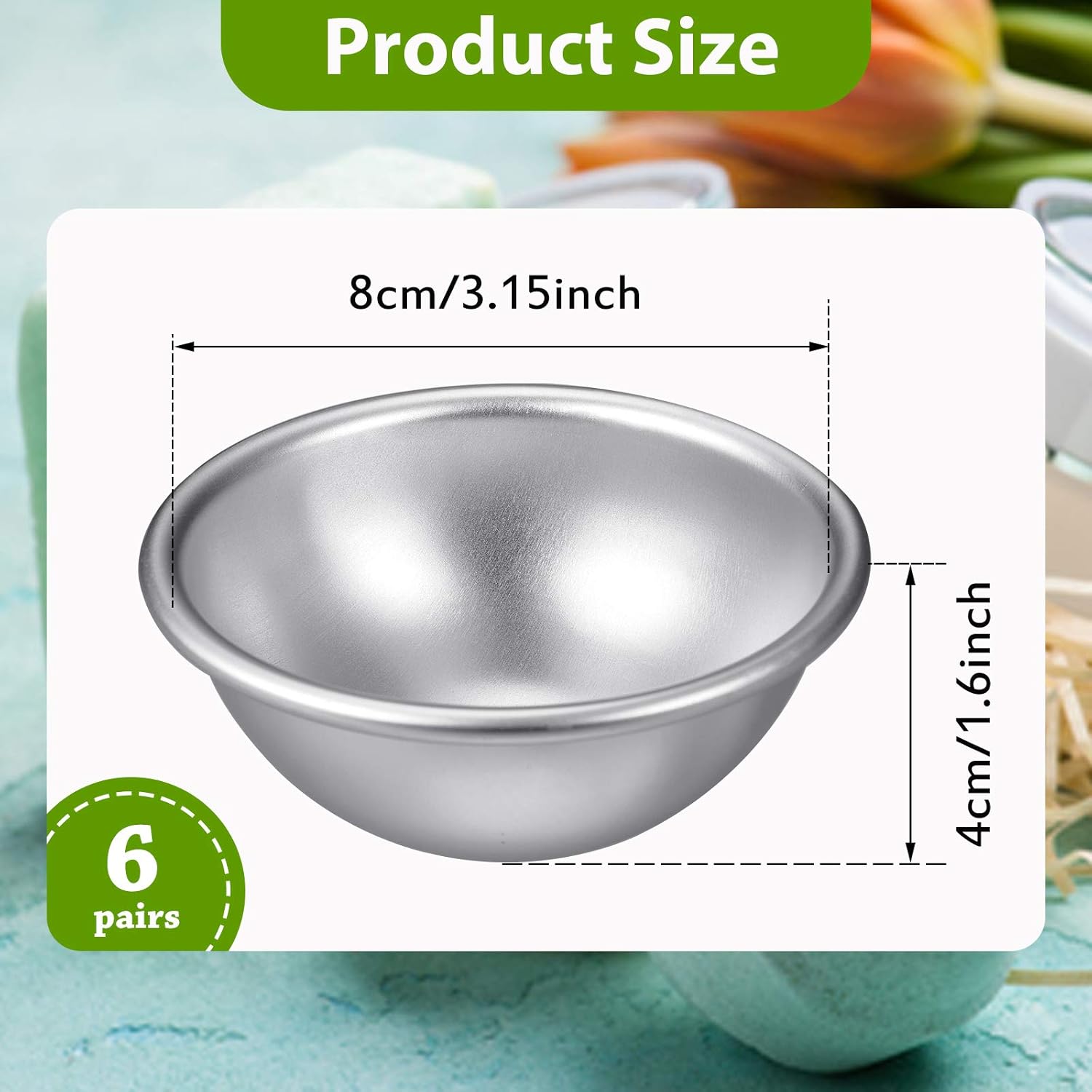 200p extra grote 8cm diameter  - Bath Bomb Mold recensie en prijs