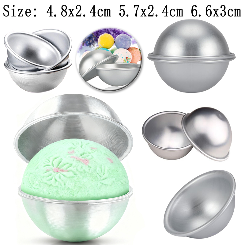 6 stuks bolvormige badvormen,  - Bath Bomb Mold recensie en prijs