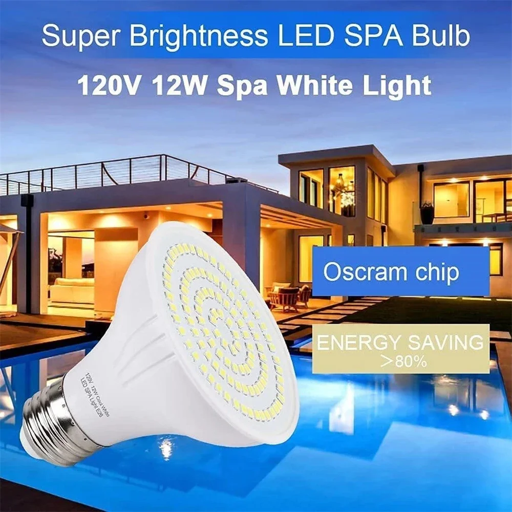 12W SPA Lamp LED Zwembadverlic - Xy Spa & Wellness recensie en prijs