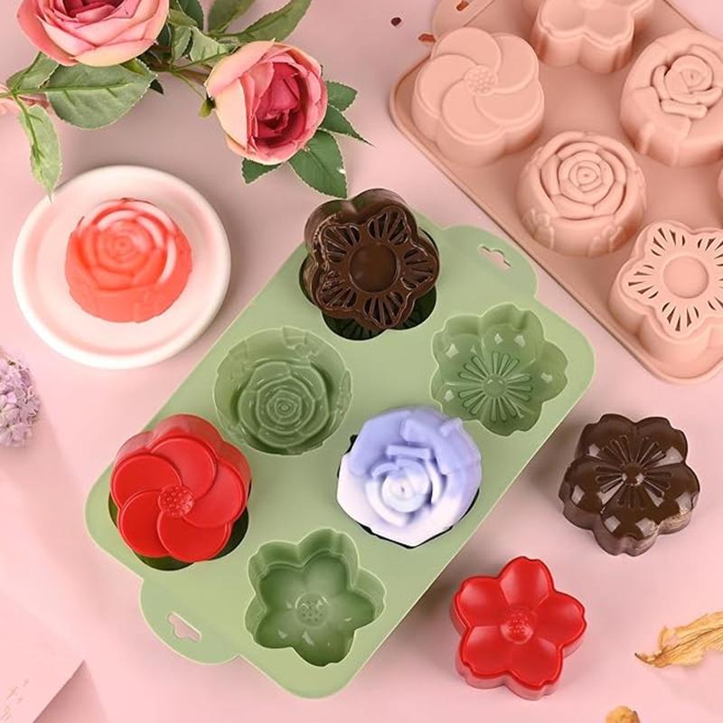SU Bloemen Siliconen Mal, 6 Vo - Bath Bomb Mold recensie en prijs