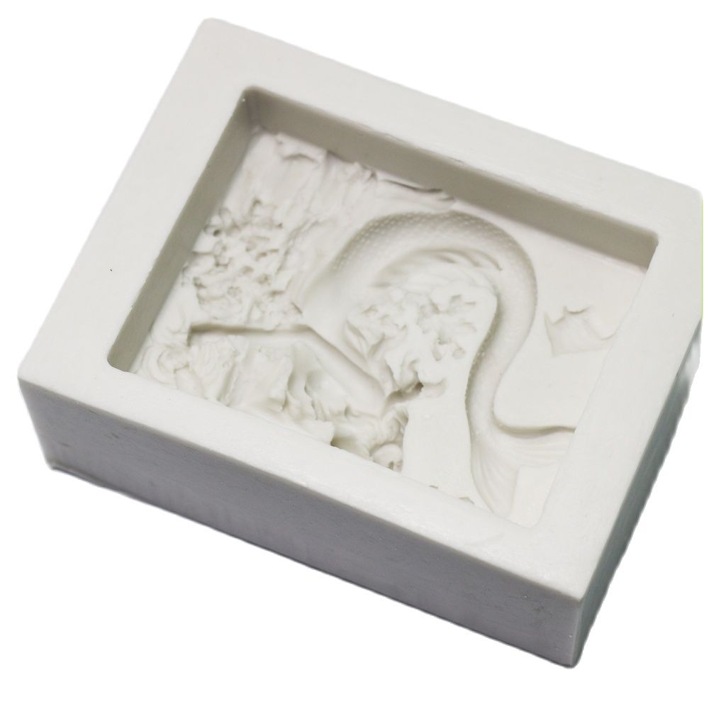 2D zeemeermin zeep siliconen m - Bath Bomb Mold recensie en prijs