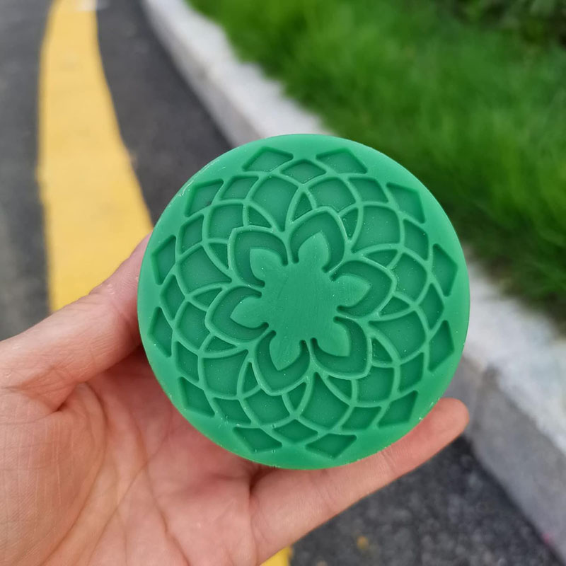 Bloempatroon siliconen mal voo - Bath Bomb Mold recensie en prijs